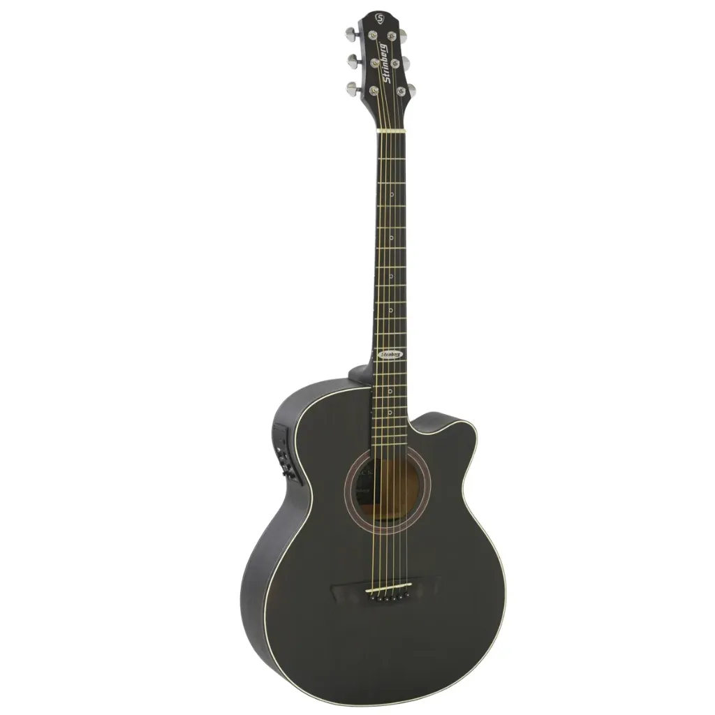 [24656] Violao Strinberg SJ200 TOS Minijumbo Eletroacustico Aço  Tobacco Satin Fosco Afinador