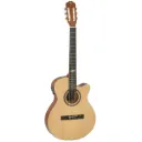 Violao Strinberg SL200C NS Flat Cutaway Eletroacustico Nylon Natural Satin Afinador