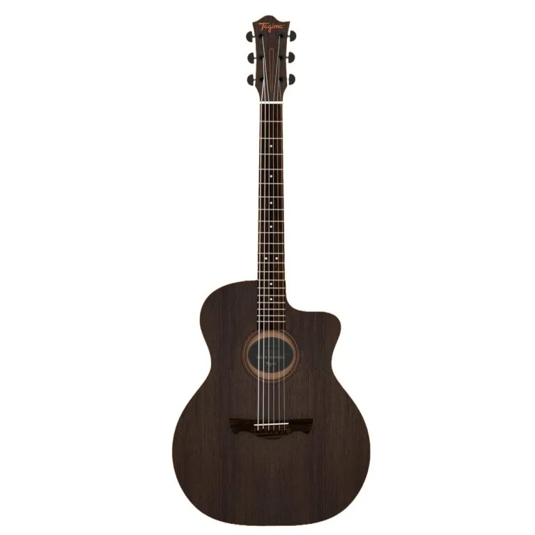 [25486] Violao Tagima Dallas Gran Reserva DKMOP Artistico Cutaway Eletroacustico Aço Dark Mahogany Afinador