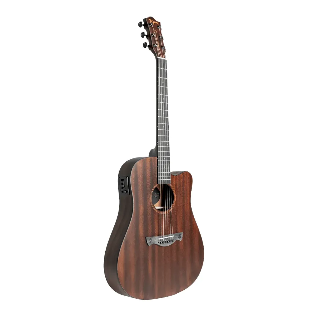 Violao Tagima Gran Reserva San Francisco DKMOP Folk Flat Cutway Eletroacustico Aço Afinador