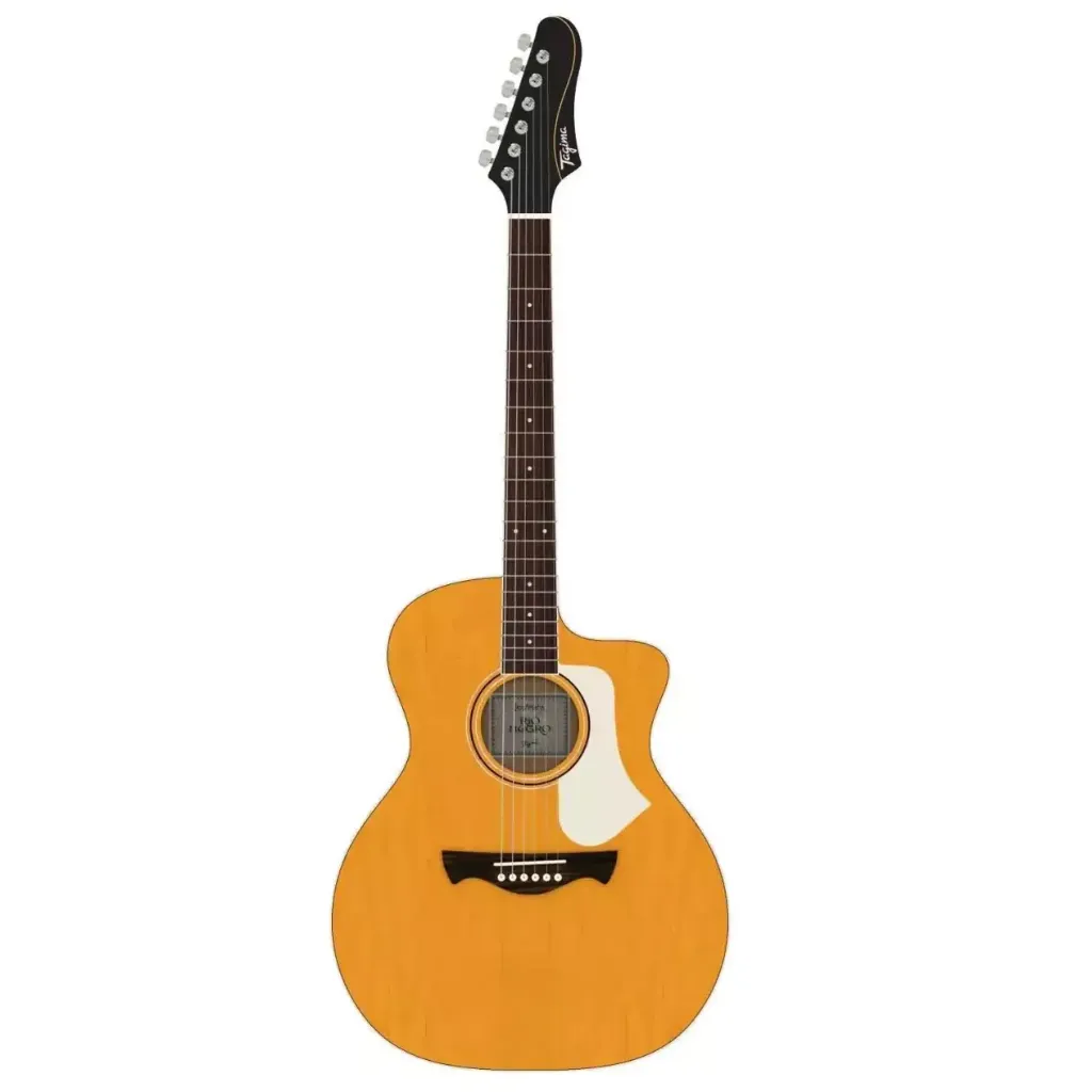 [25484] Violao Tagima Rio Negro NTABS Latin America Grand Auditorium Cutaway Eletroacustico Aço Natural Amber Satin (NTABS) Afinador