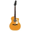 Violao Tagima Rio Negro NTABS Latin America Grand Auditorium Cutaway Eletroacustico Aço Natural Amber Satin (NTABS) Afinador