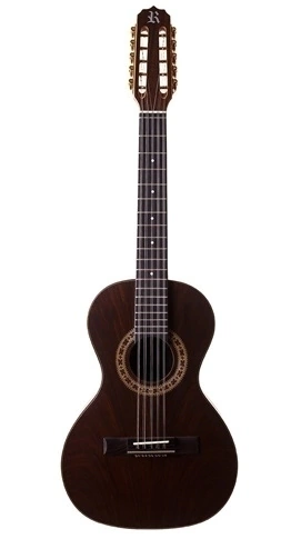 [22602] Viola Rozini RV216ACF Morena Cinturada Acustica Louro Preto Fosco