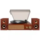 Vitrola Retro Raveo Studio Plus Maple Com 2 Caixas