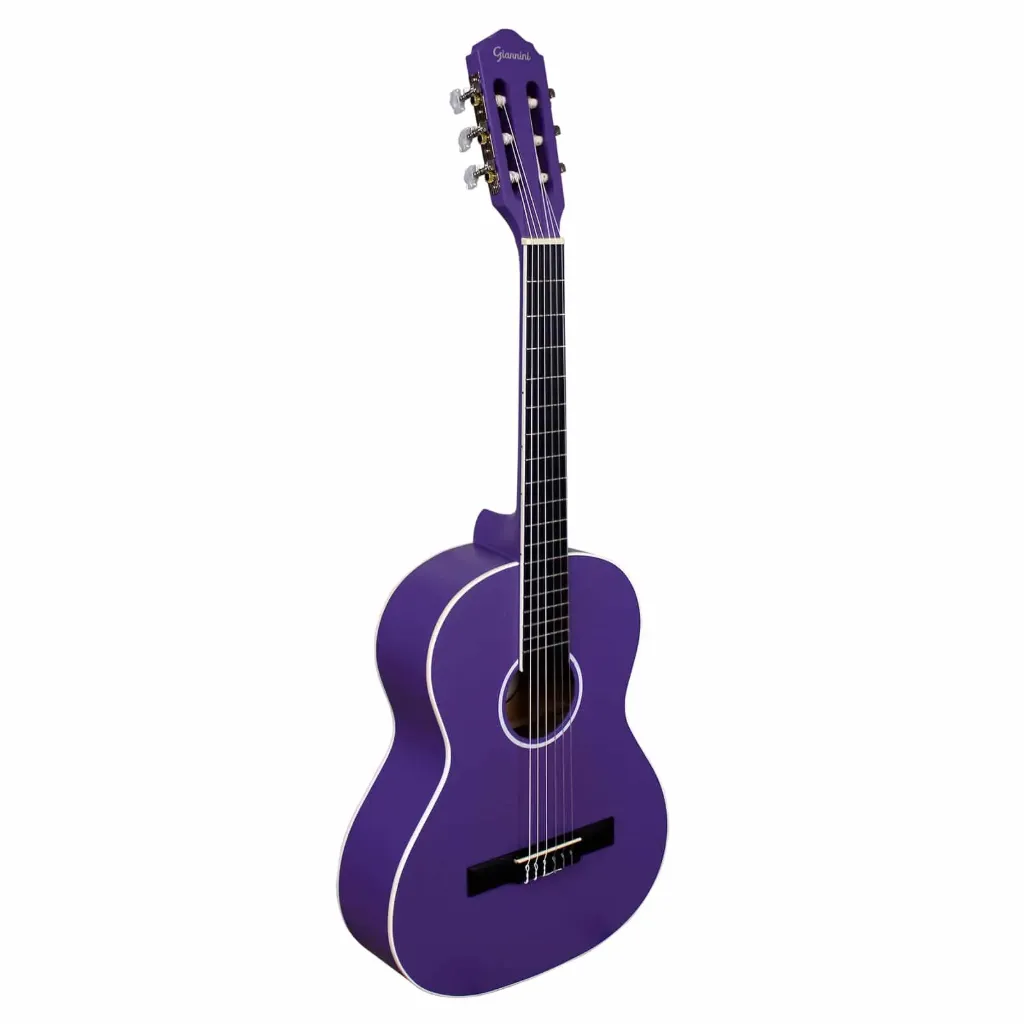 [26403] Violao Giannini N-6 PPS Infantil 3/4 Classico Acustico Nylon Roxo Purple Satin