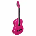 Violao Giannini N-14 PKG Classico Acustico Nylon Rosa Pink Glossy