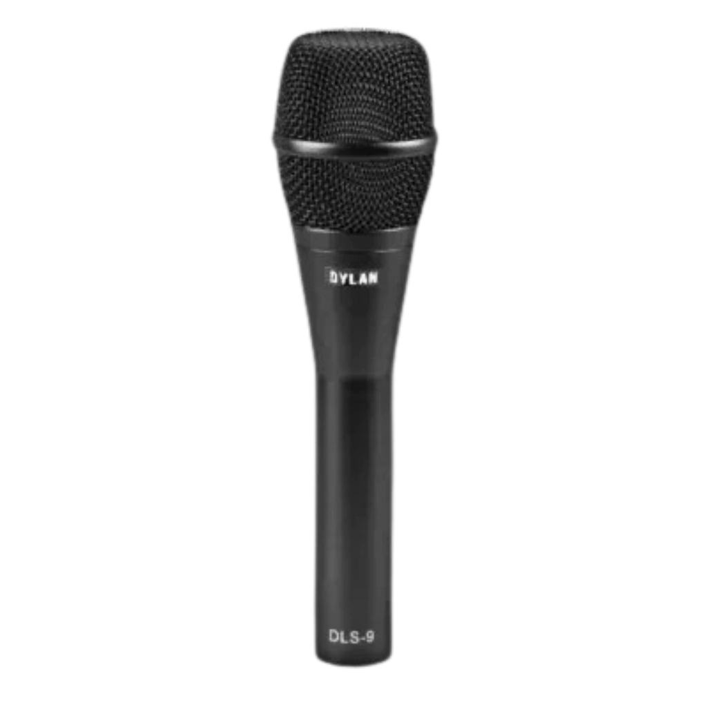 Microfone Com Fio Dylan DLS-9 Dinamico Cardioide Sem Chave