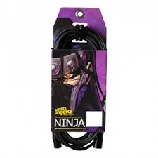 Cabo Santo Angelo XLRMxXLRF Ninja 10ft 3,05m Preto