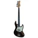 Contrabaixo Tagima TW-73 4 Cordas Passivo Jazz Bass Preto Escudo Branco