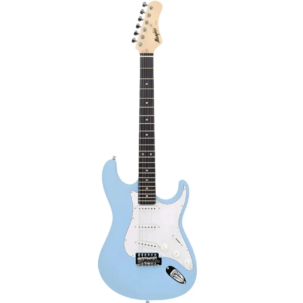 [26444] Guitarra Memphis MG-30 Strato Azul Fosco (LBS)