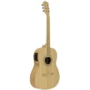 Violao Memphis Naturale TBRS MEQ-4 Classico Aço Bambu Natural Eletroacustico Afinador
