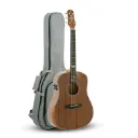 Violao Strinberg SD301HCR MGS Folk Half-Cutaway Aço Mahogany Satin (MGS) Efeitos Afinador Com Bag
