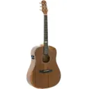 Violao Strinberg SD301HCR MGS Folk Half-Cutaway Aço Mahogany Satin (MGS) Efeitos Afinador Com Bag