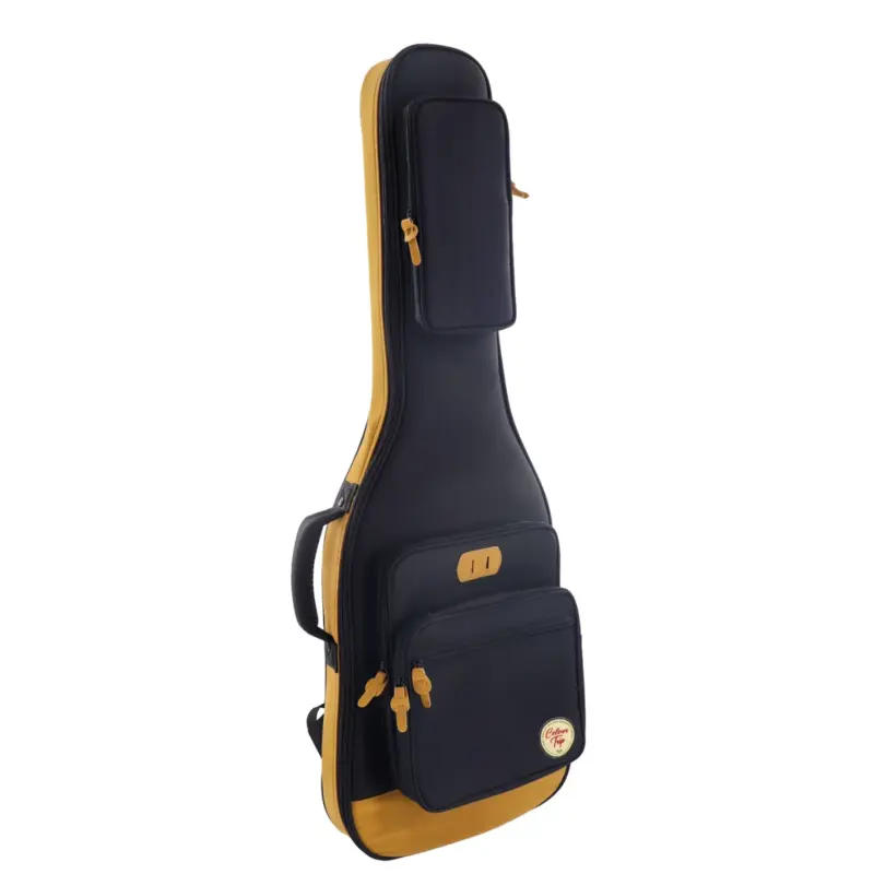 [26490] Capa Guitarra Tagima YBR Yellow Black Solid Trip 
