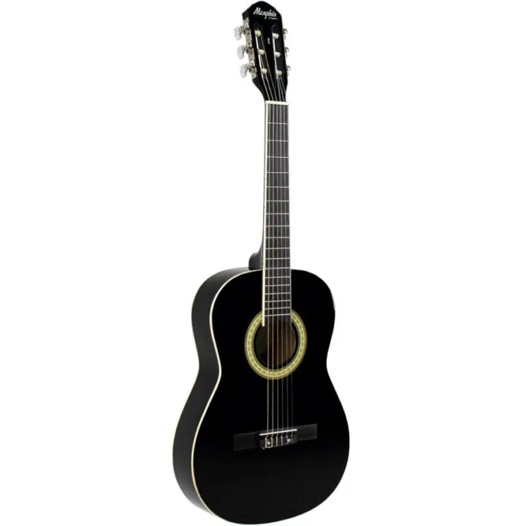 [26495] Violao Memphis AD-39 BKS Classico Acustico Nylon Preto Fosco