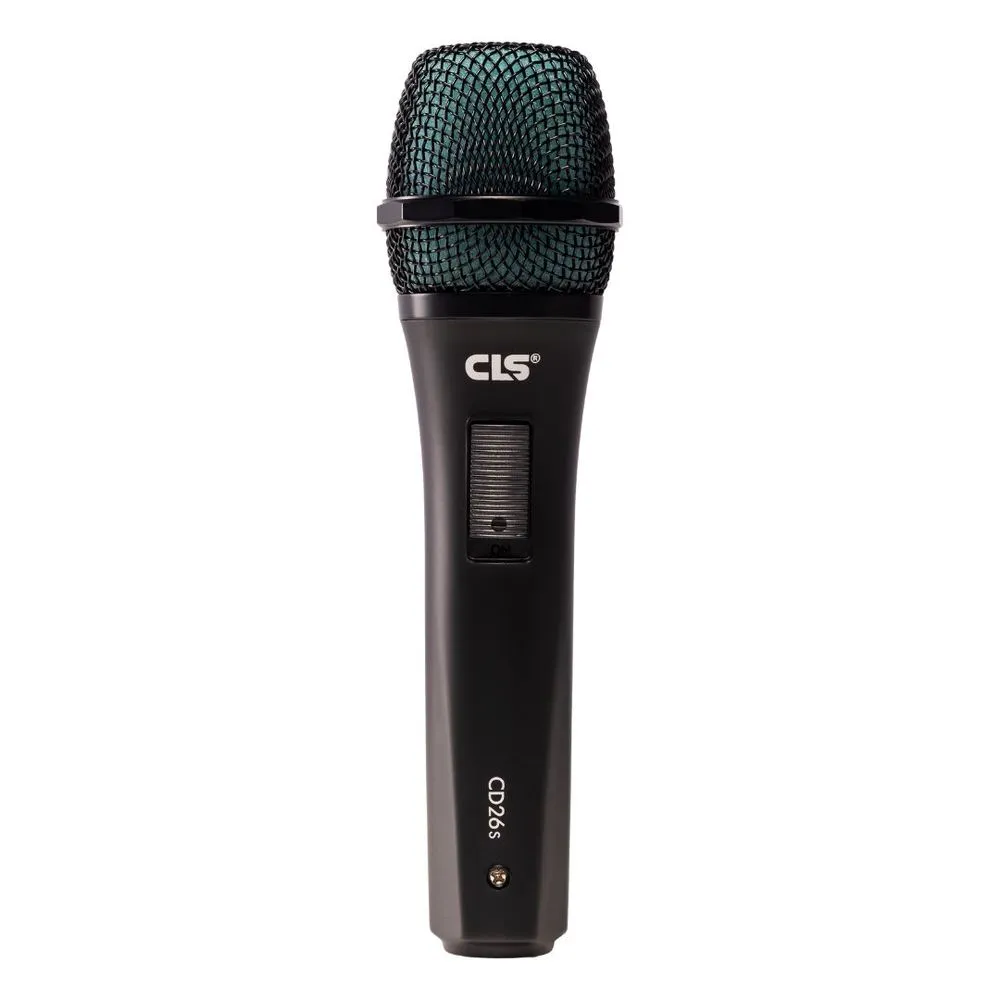 [26519] Microfone Com Fio CLS CD26S Dinamico Cardioide Com Cabo