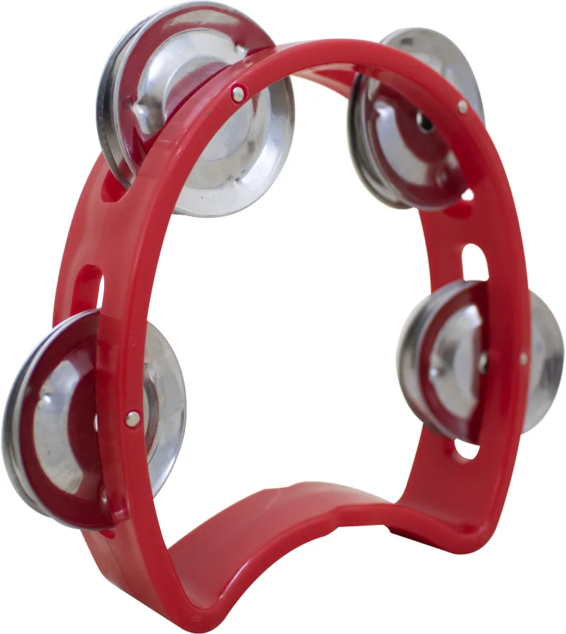 [26521] Pandeiro Infantil Spring Kids SPK-05 Vermelho