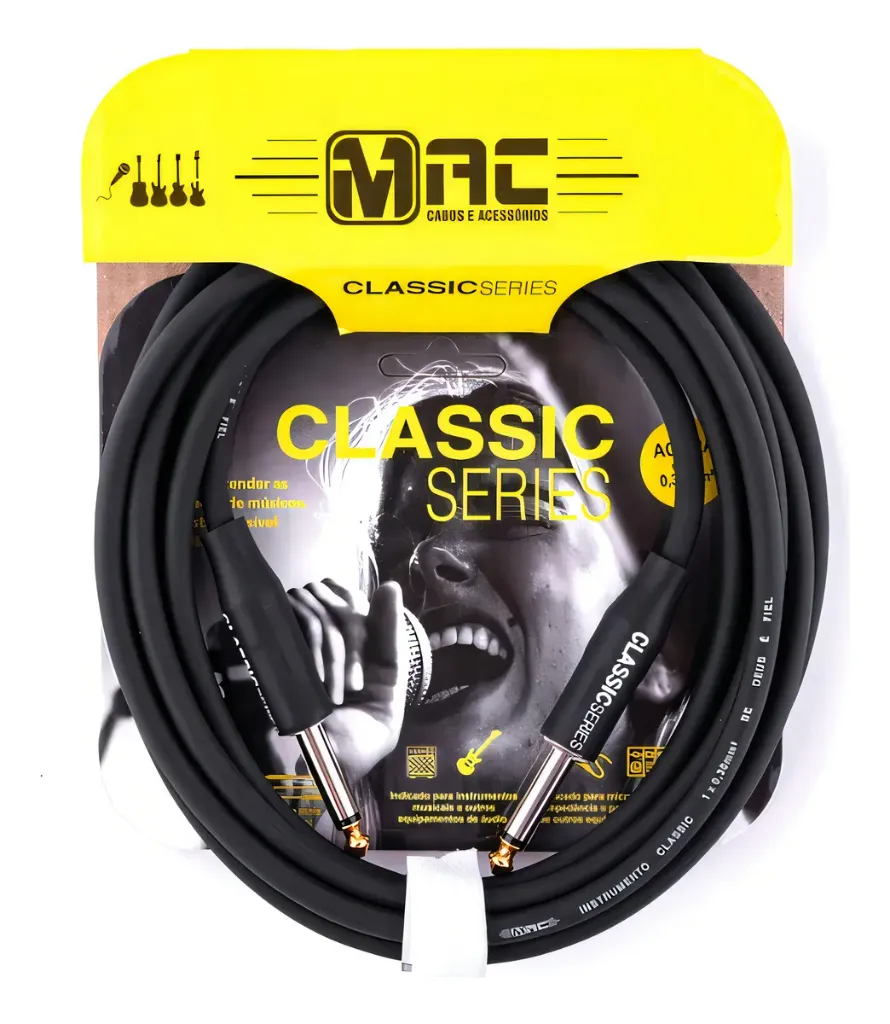 [26532] Cabo MAC P10xP10 IC10B 10ft 3,05m Com Logo Wanger