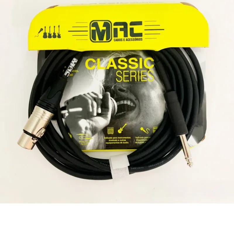 [26534] Cabo MAC XLRFxP10 MC15PB 15ft 4,57m  Com Logo Wanger