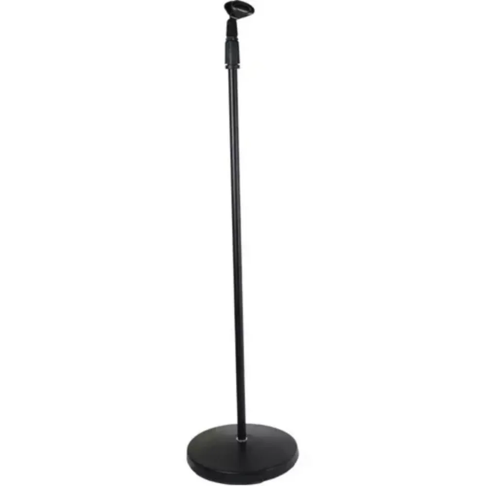 Pedestal Microfone Smart SM-040 Com Base Redonda 