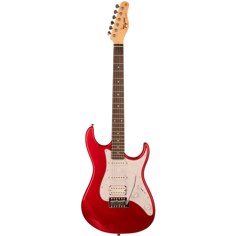 [26549] Guitarra Tagima TG520 CA 2s Super Strato Vermelha