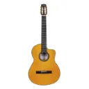Violao Michael Renascence VMR250CE Classico Cutaway Eletroacustico Nylon Natural Afinador Com Capa