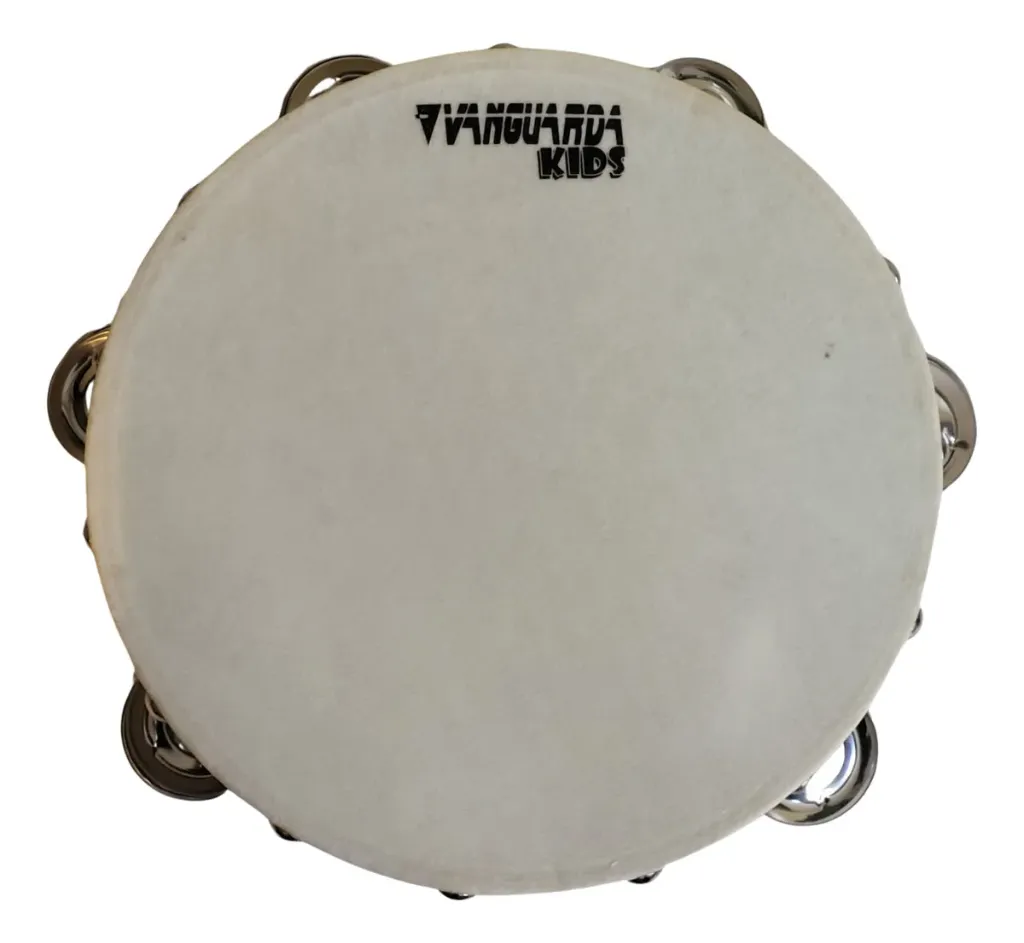 [26570] Pandeiro Infantil Vanguarda Kids 8 Fibra Sintetica Madeira