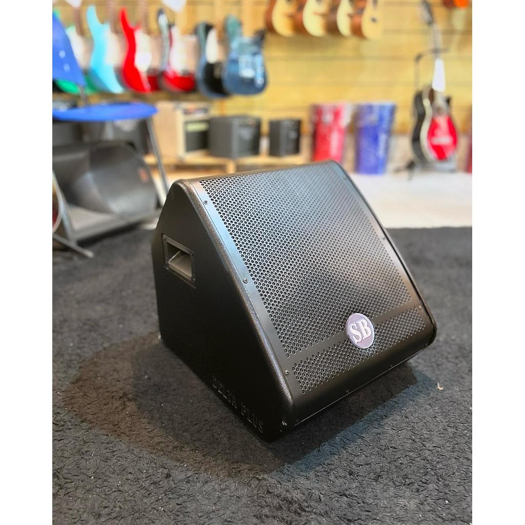 Caixa de Retorno Ativo Sound Box Delta Plus 12 12P 300w rms 4 ohms Preta