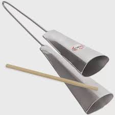 Agogo Spanking Duplo Grande Cromado 112526