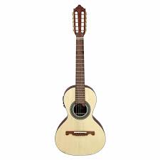 Viola Giannini VS4H NS Temperada Imbuia Cinturada Eletroacustica  Natural Satin Serie Raiz Afinador