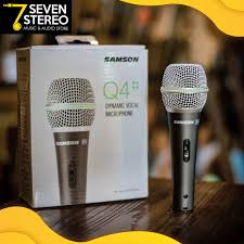 Microfone Com Fio Samson Q4 Dynamic Vocal