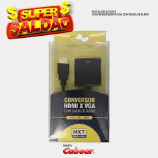 Conversor  MXT Hdmi X VGA Com Audio 1.2.105