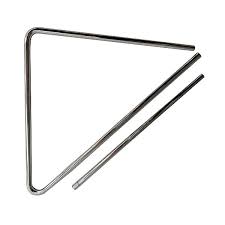 Triangulo Musical Luen 25 Cm Aço Cromado19015