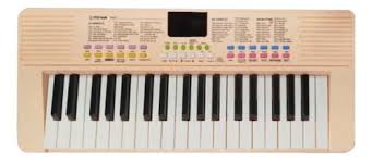 Teclado Infantil Spring Kids TCI-37 Rosa 37 Teclas Com Microfone