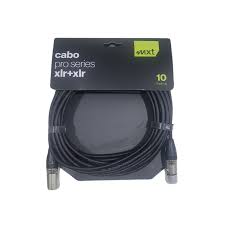Cabo MXT XLRFxXLRM Pro Series 2 m Emborrachado 8.1.116