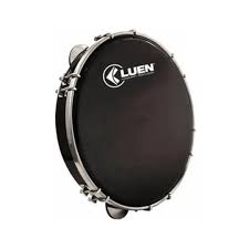 Pandeiro Luen 11 Formica Preto Pele Preta