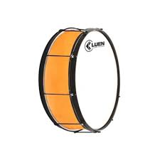 Zabumba Luen 15x18 Folheado Verniz Pele Leitosa 8 Afinaçoes