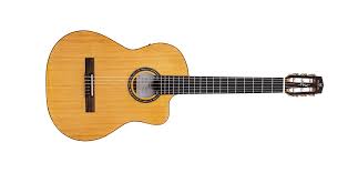Violao Michael Renascence VMR250CE Classico Cutaway Eletroacustico Nylon Natural Afinador Com Capa