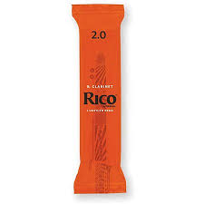 Palheta Clarinete 2.0 Rico RCA 0120