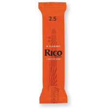 Palheta Clarinete 2.5 Rico RCA 1025