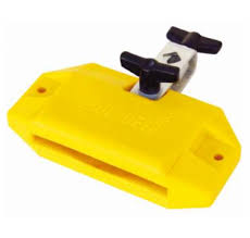Bloco Sonoro Torelli Com Guiro Agudo Amarelo TO009