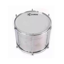 Surdo Luen 30x14 Aluminio Pele Leitosa 6 Afinaçoes