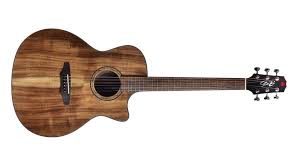 Violao Seizi Ryu Kaizen Grand Auditorium Cutaway Eletroacustico Koa Gloss Supreme Com Bag