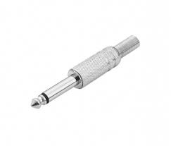Plug P10 Metal MXT Mono Prata Com Mola 43/1094 /64.1.347