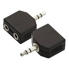 Plug Adaptador Ent 2 P2 Stereo Sai 1 P2 Stereo 6569 64.1.235
