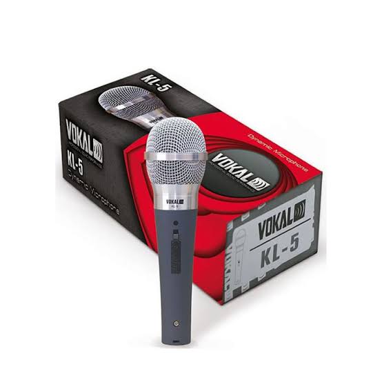 Microfone Vokal Dynamic KL5 Preto Cod 238