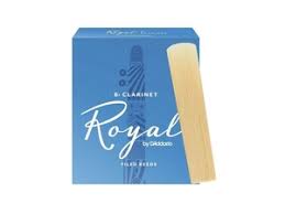 Palheta Clarinete 2.5 Rico Royal RCB1025 / RCB0125  16300