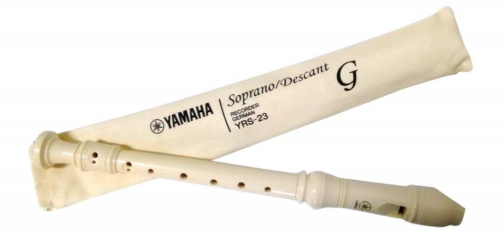 Flauta Doce Yamaha Yrs 23g Soprano Germanica Do Abs Cod749/8239
