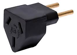 Pino T Adaptador Chato Triplo 15a