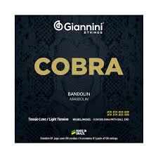 Encordoamento Bandolim Giannini Cobra GESBN Níquel Com Bolinha